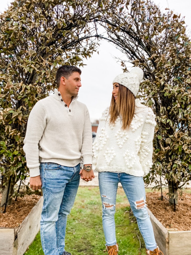 How Do You Choose The Best Men's Watch? by top US fashion blog, House of Leo Blog: image of couple in white sweaters