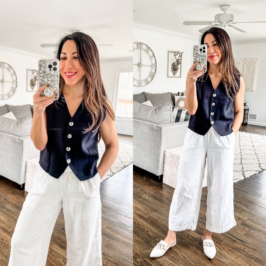 The Weekly Edit 2/25 to 3/8 by top US fashion blog, House of Leo Blog: the weekly edit 2/25 to 3/8, image of white gauze pants