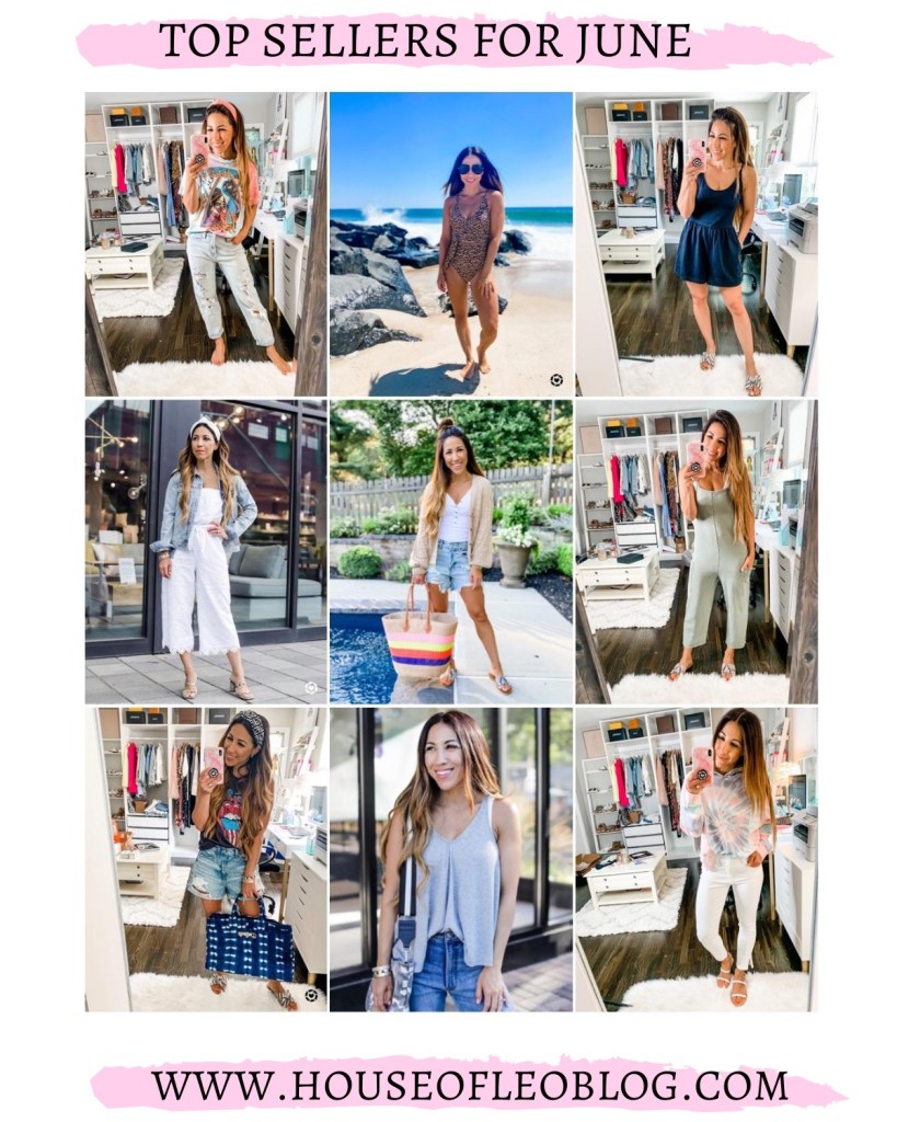 Top Sellers For July by top US fashion blog, House of Leo Blog: top sellers for July