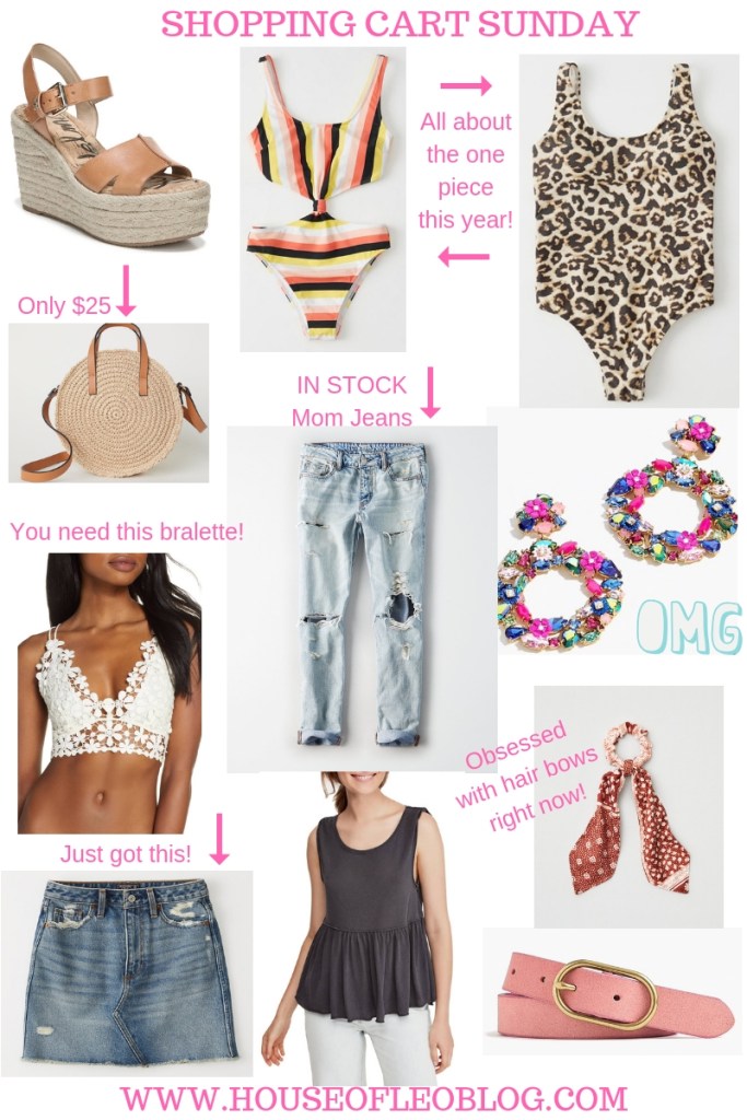 Shopping Cart Sunday by top US fashion blog, House of Leo Blog