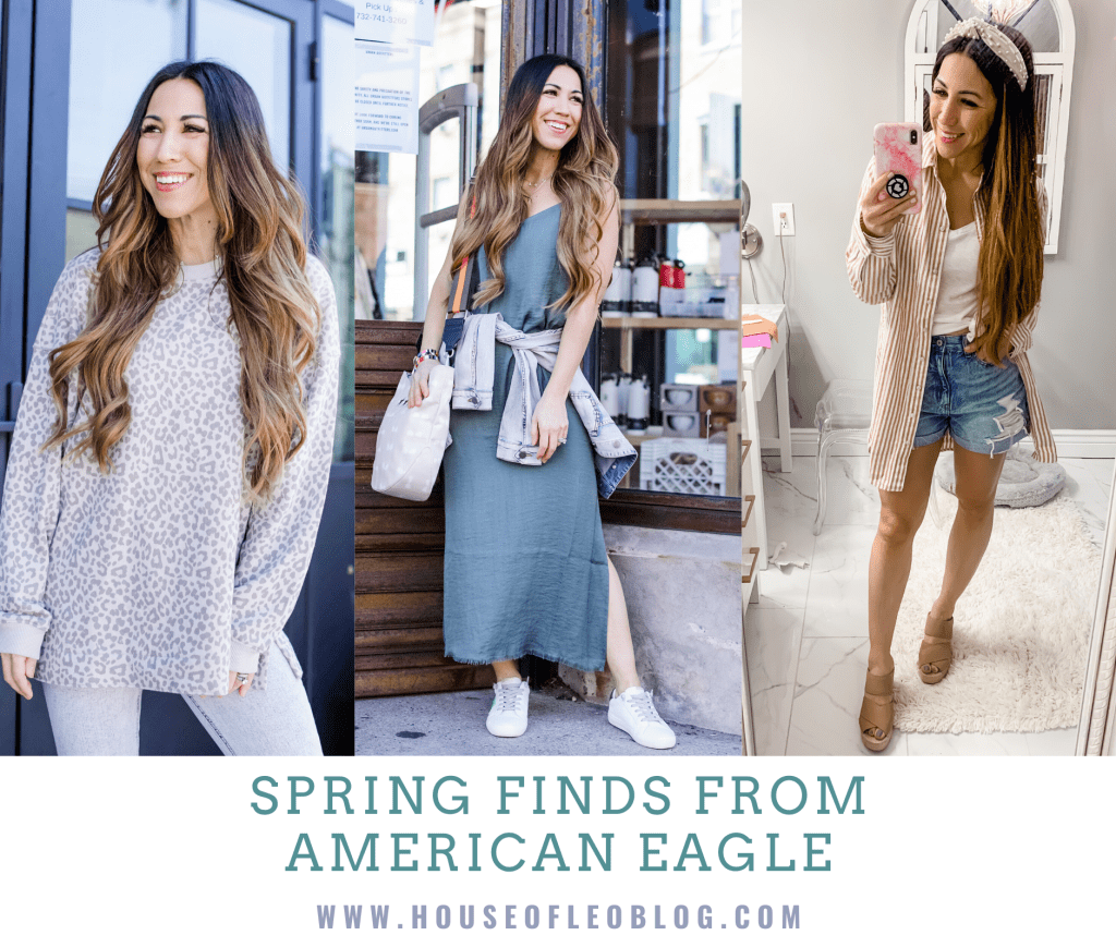 Spring Finds From American Eagle by top US fashion blog, House of Leo Blog: spring finds from American Eagle