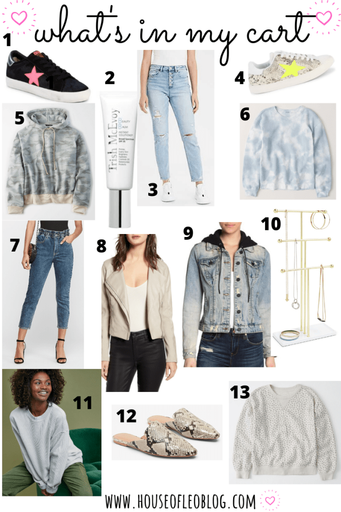 What's In My Cart by top US fashion blog, House of Leo Blog: image of what's in my cart