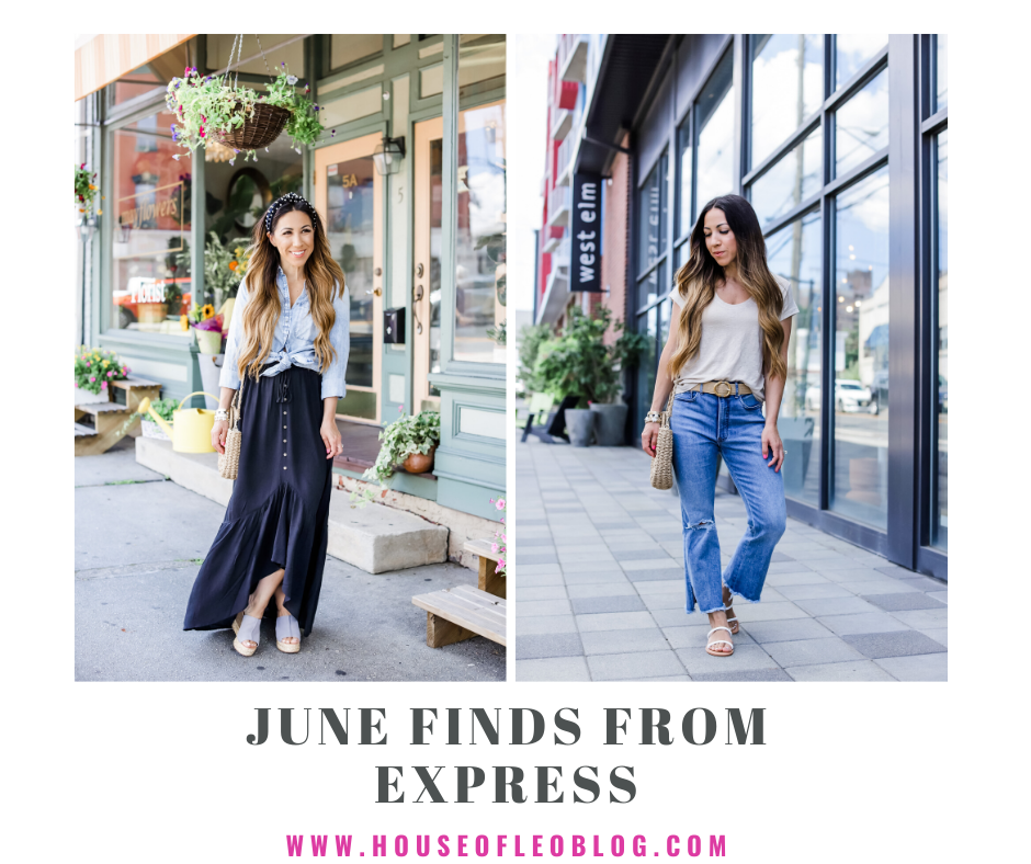 June Finds From Express by top US fashion blog, House of Leo Blog: June finds from Express