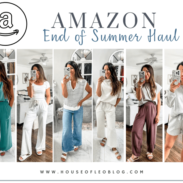 End of Summer Amazon Haul by top US fashion blog, House of Leo Blog: end of summer amazon haul