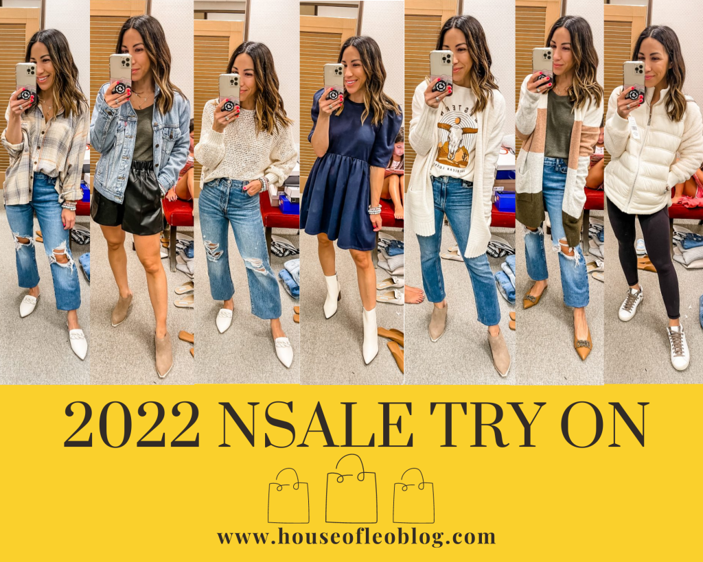2022 NSALE Try On by top US fashion blog, House of Leo Blog: 2022 NSALE try on