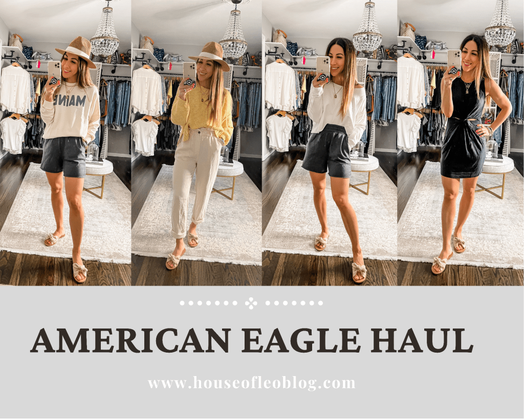 June American Eagle Haul by top US fashion blog, House of Leo Blog: June American Eagle haul