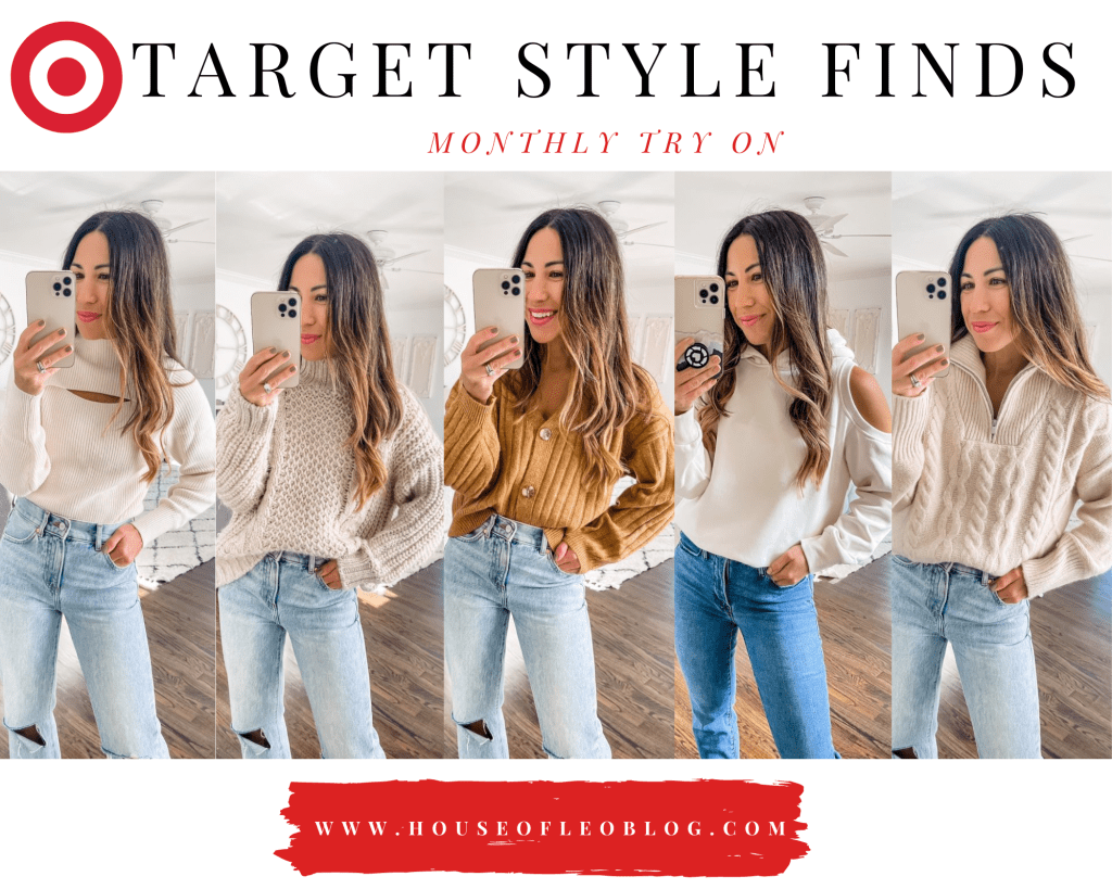 October Target Style Finds by top US fashion blog, House of Leo Blog: October Target style finds